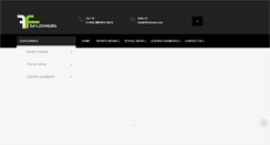 Desktop Screenshot of 5flowersint.com